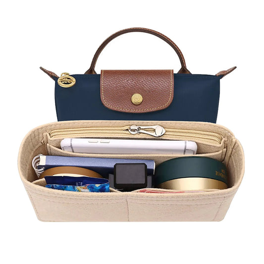 Felt Insert Bag Organizer Bag In Bag For Handbag Purse Organizer for small Shoulder Bag