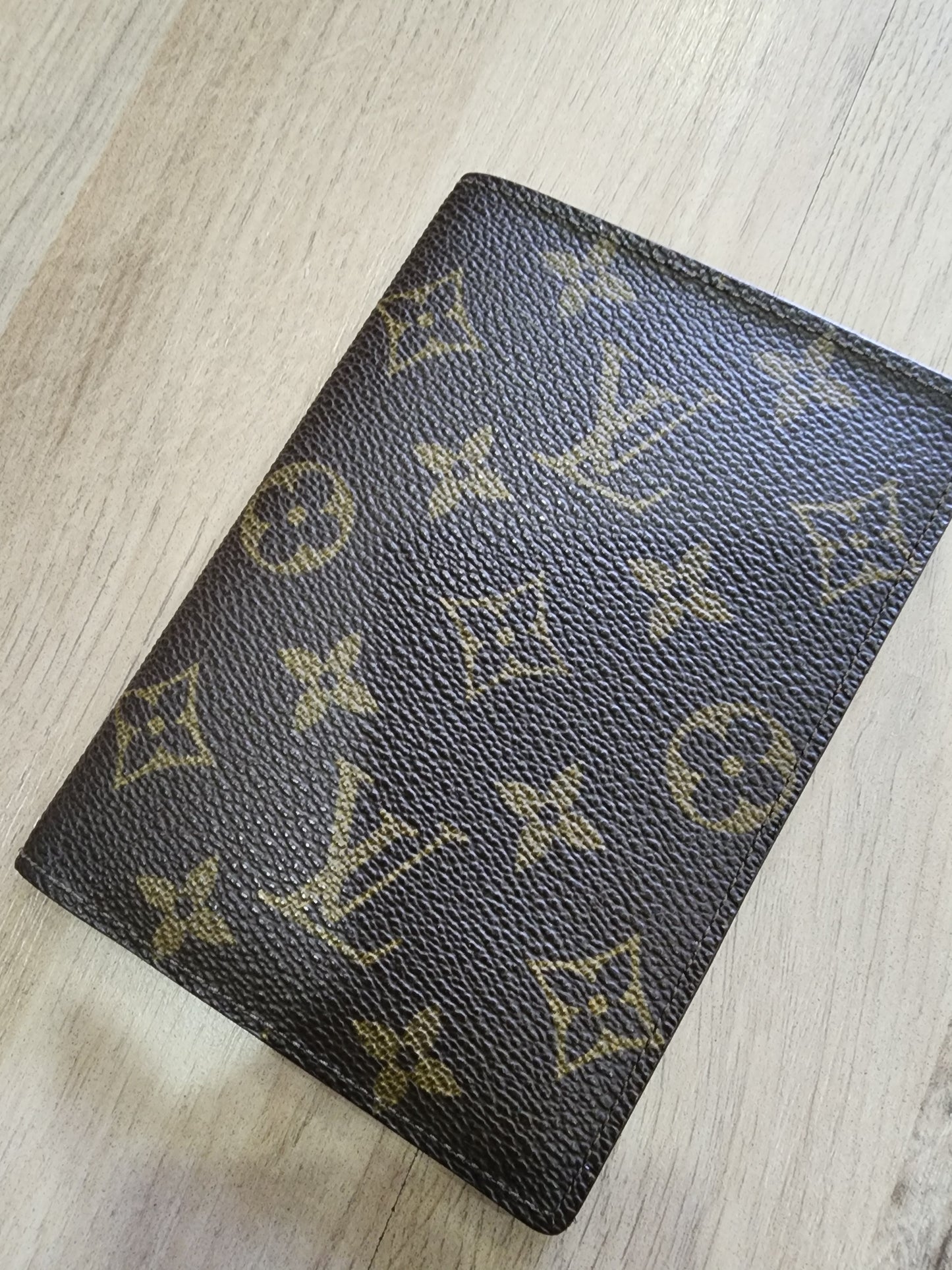 Vintage lv passport wallet